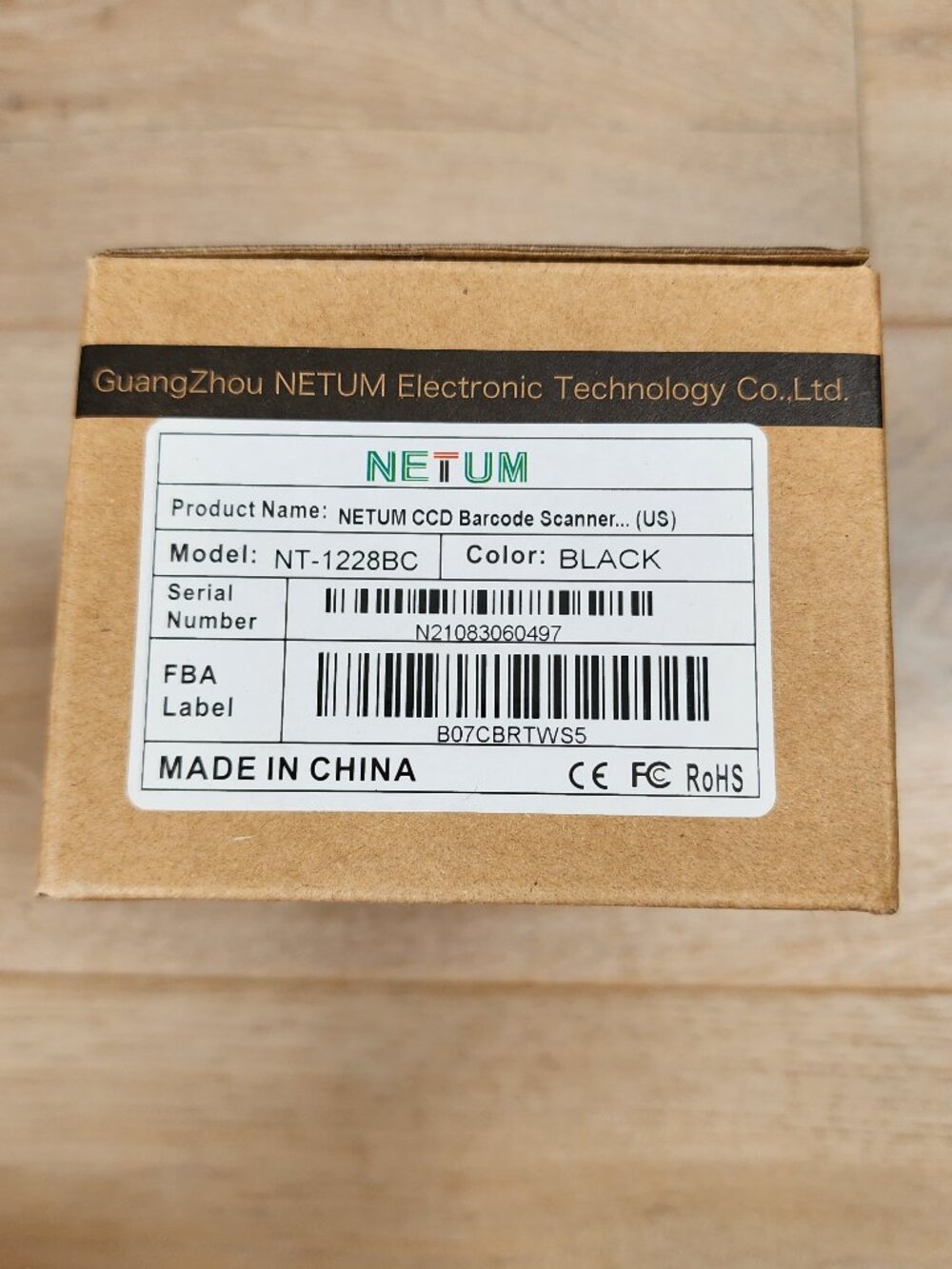 NIB NETUM Bluetooth Barcode Scanner, Compatible with 2.4G Wireless & Bluetooth - Picture 6 of 10